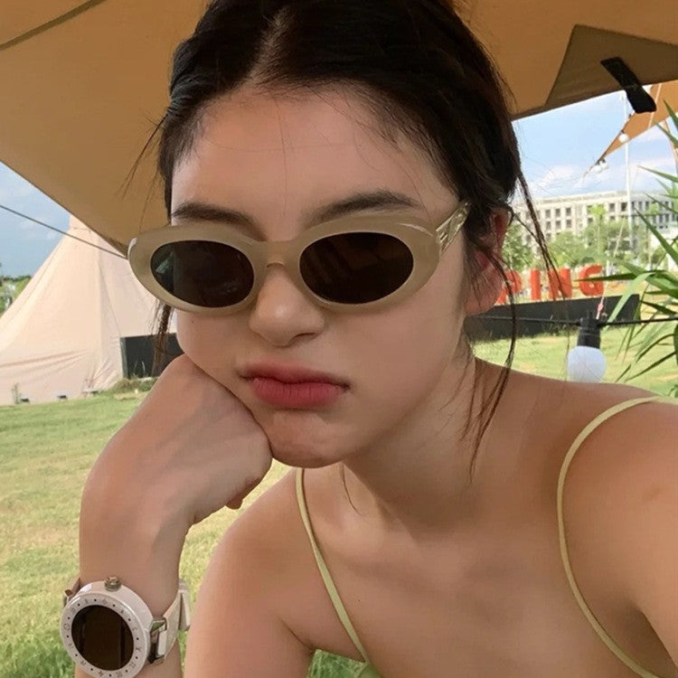 Wholesale Cat Eye Gradient PC Sunglasses
